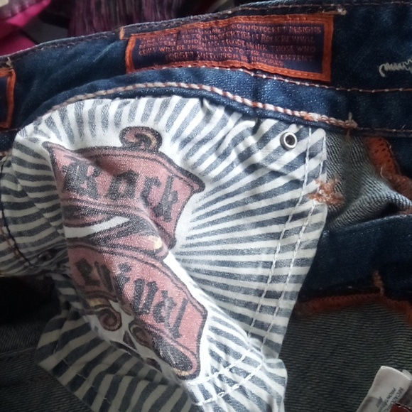 Rock Revival Women's 26 Capri Celine Bejeweled Distressed - Picture 7 of 11